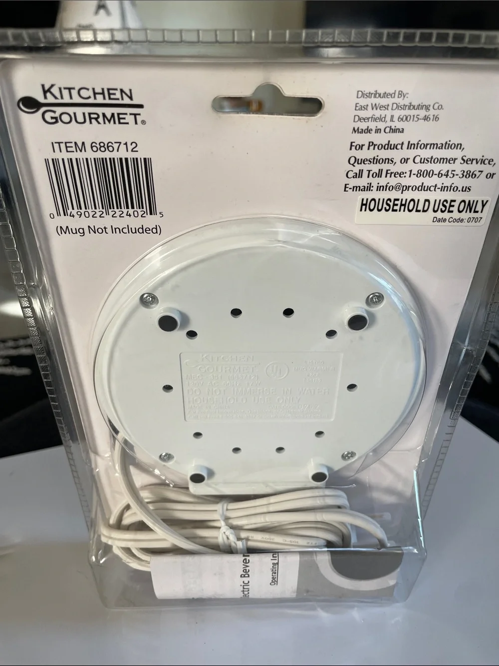 Kitchen Gourmet white electric